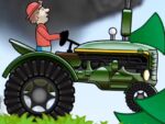 Трактор, използващ Hill Climb 2D